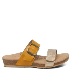 Aetrex Sandals|Women's , Daisy Sandal Yellow