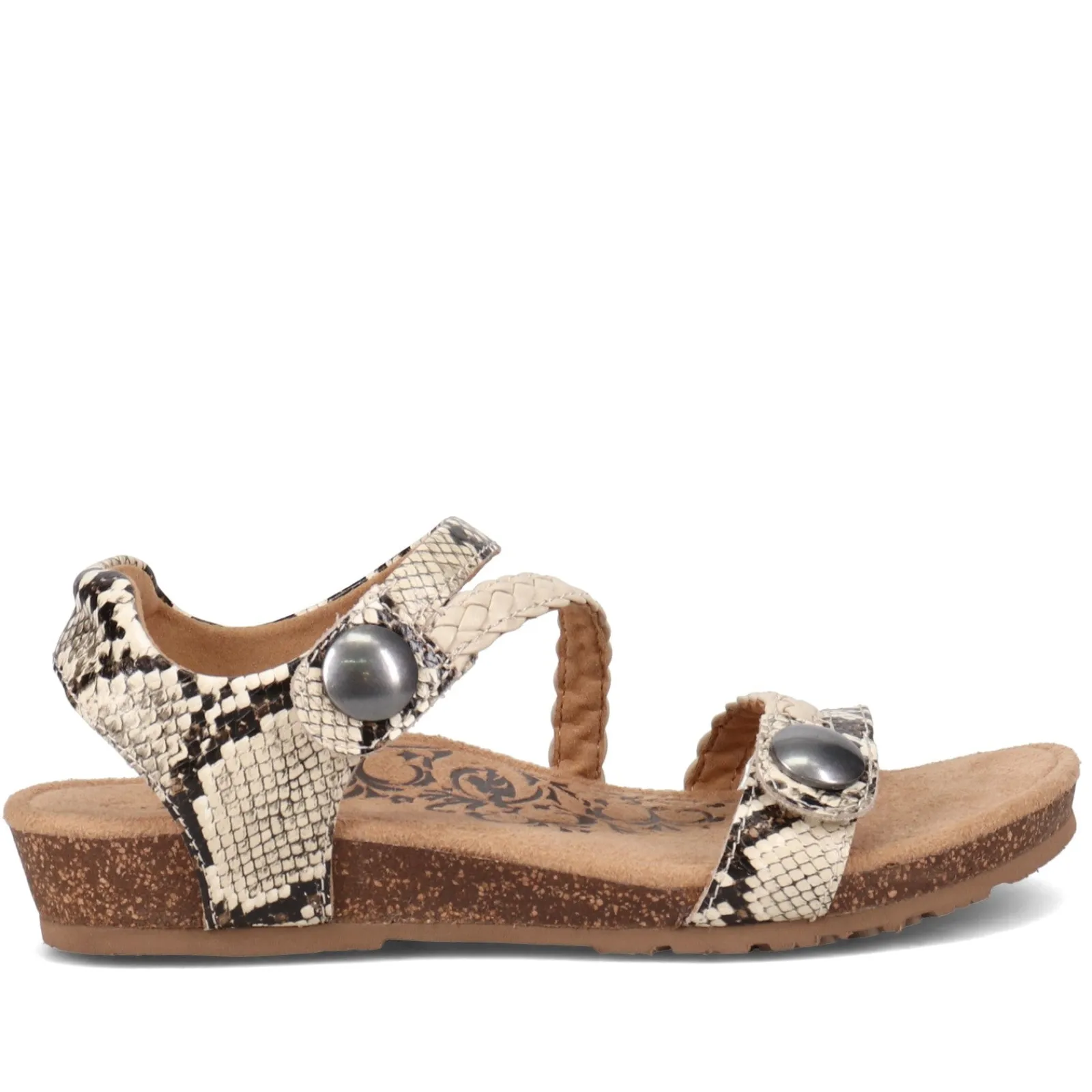 Aetrex Sandals|Women's , Jillian Sandal Snake
