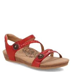 Aetrex Sandals|Women's , Jillian Sandal Red