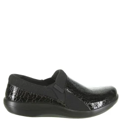 Alegria Slip-On Shoes|Women's , Duette Professional Slip On Flourish Black