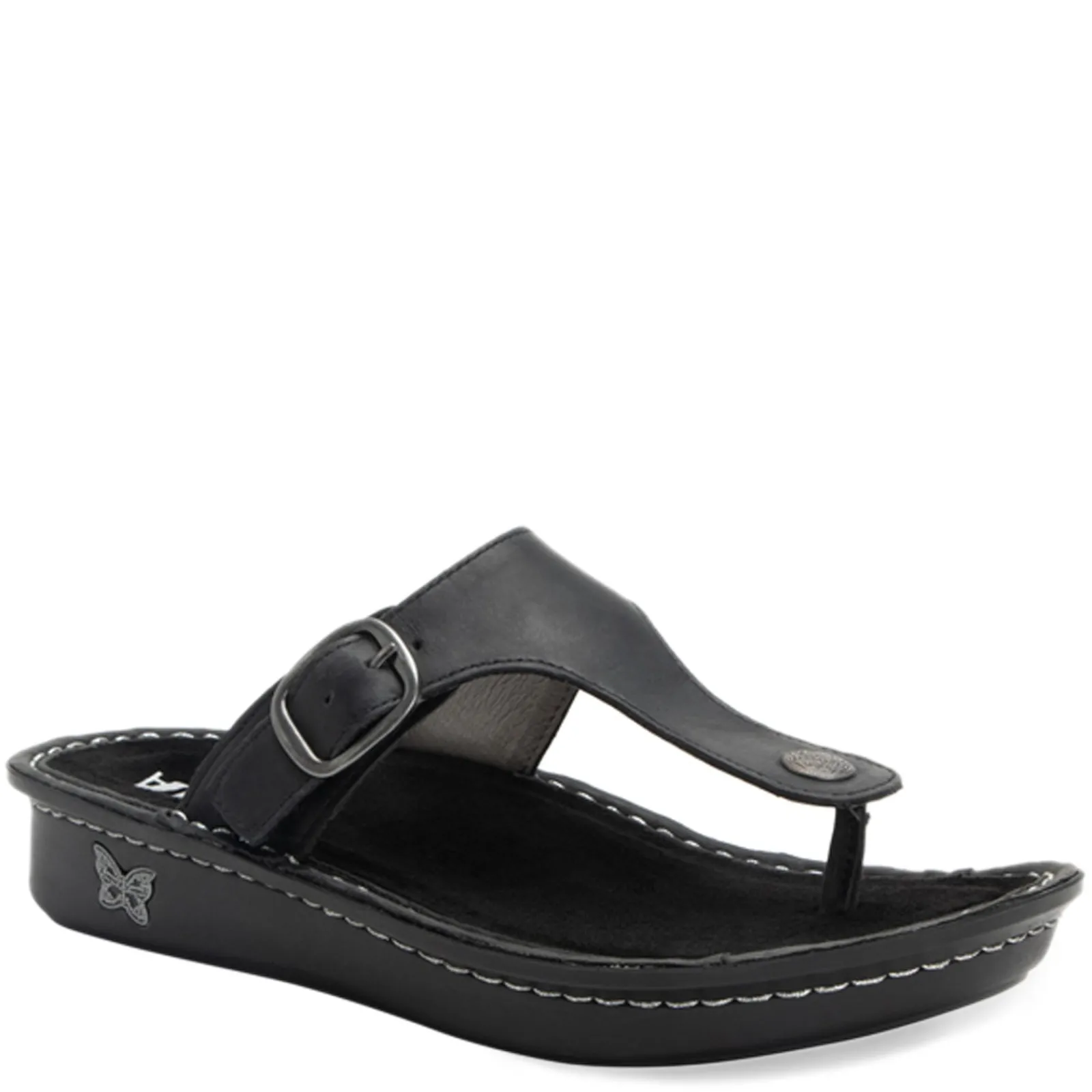 Alegria Sandals|Women's , Vella Sandal Oiled Black