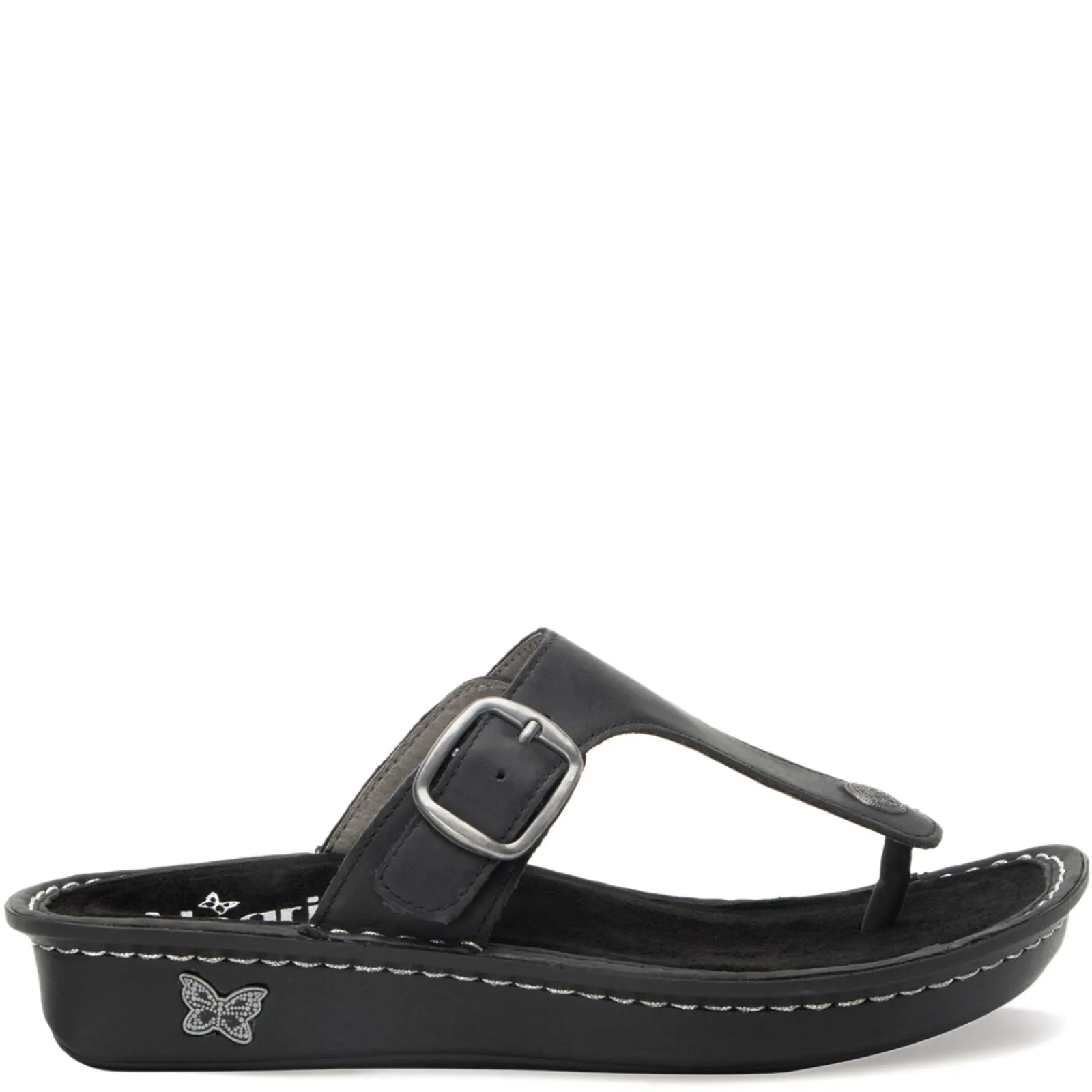 Alegria Sandals|Women's , Vella Sandal Oiled Black