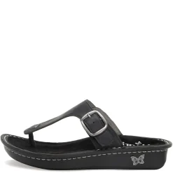 Alegria Sandals|Women's , Vella Sandal Oiled Black