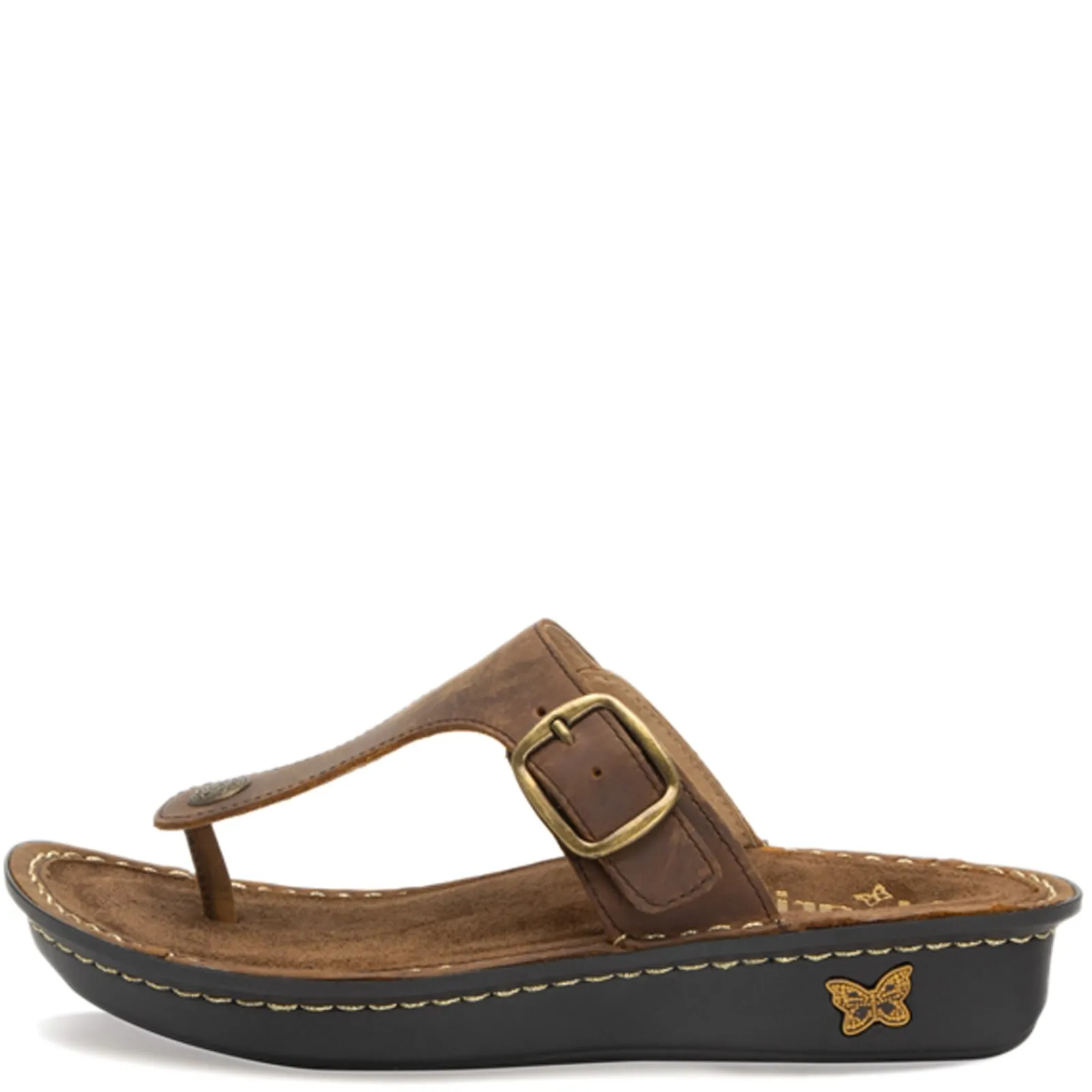 Alegria Sandals|Women's , Vella Sandal Oiled Brown