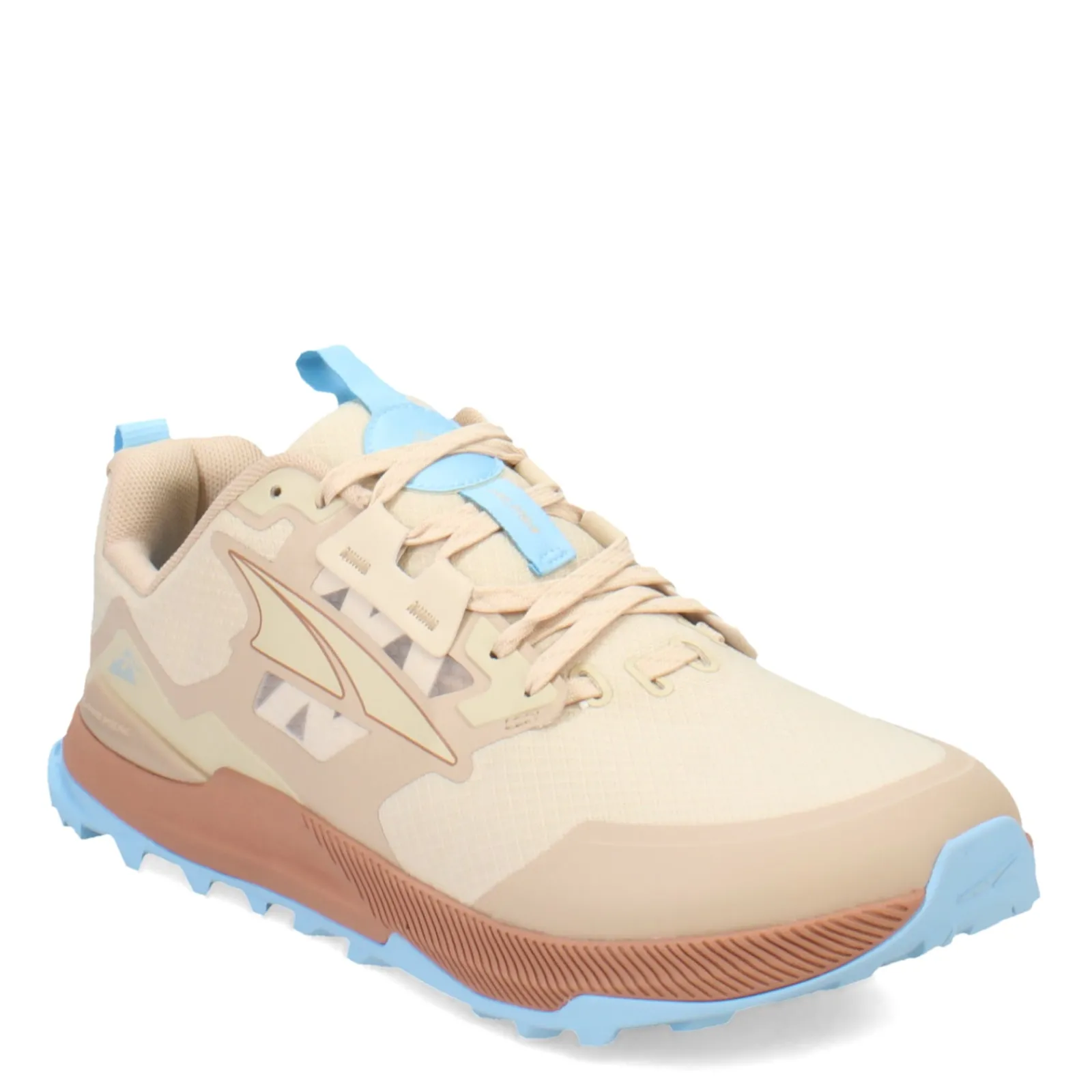 Altra Sneakers & Athletic|Women's , Lone Peak 7 Trail Running Shoe Tan/Blue