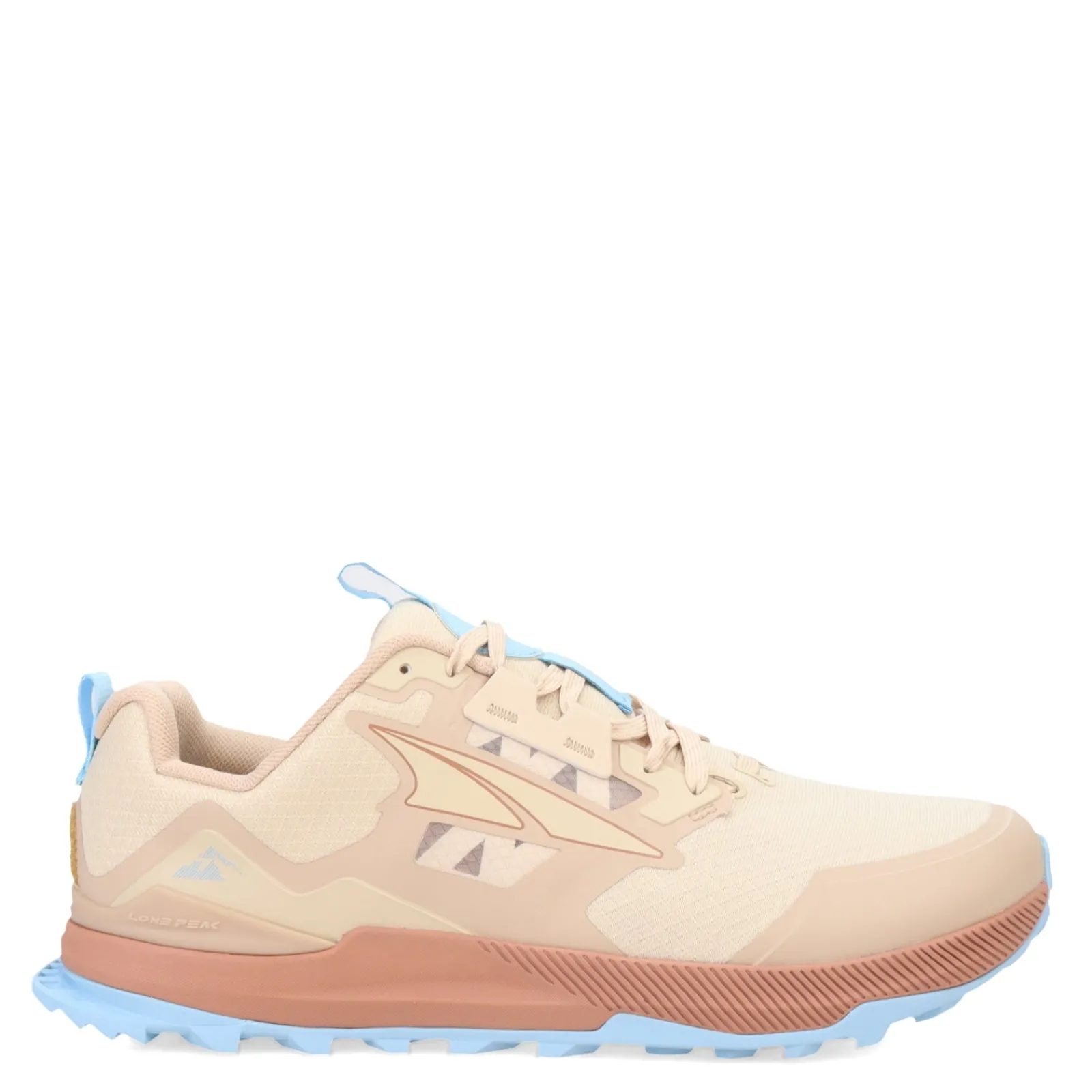 Altra Sneakers & Athletic|Women's , Lone Peak 7 Trail Running Shoe Tan/Blue