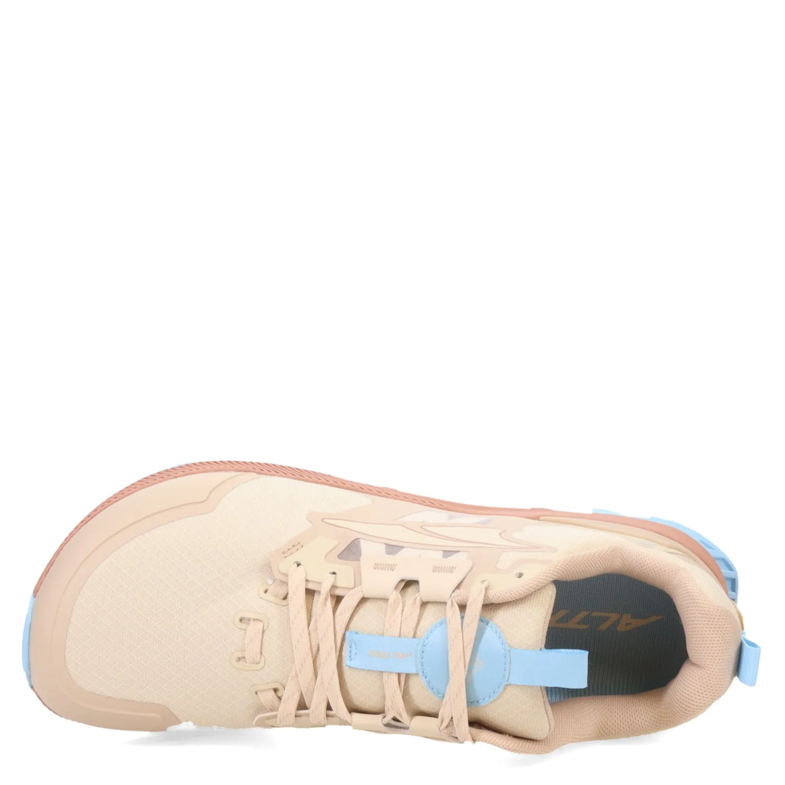 Altra Sneakers & Athletic|Women's , Lone Peak 7 Trail Running Shoe Tan/Blue