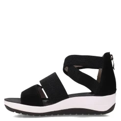 ara Wedges|Women's , Naples Sandal Black