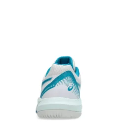 ASICS Sneakers & Athletic|Women's , GEL-Dedicate 8 Tennis Shoe White/Teal Blue