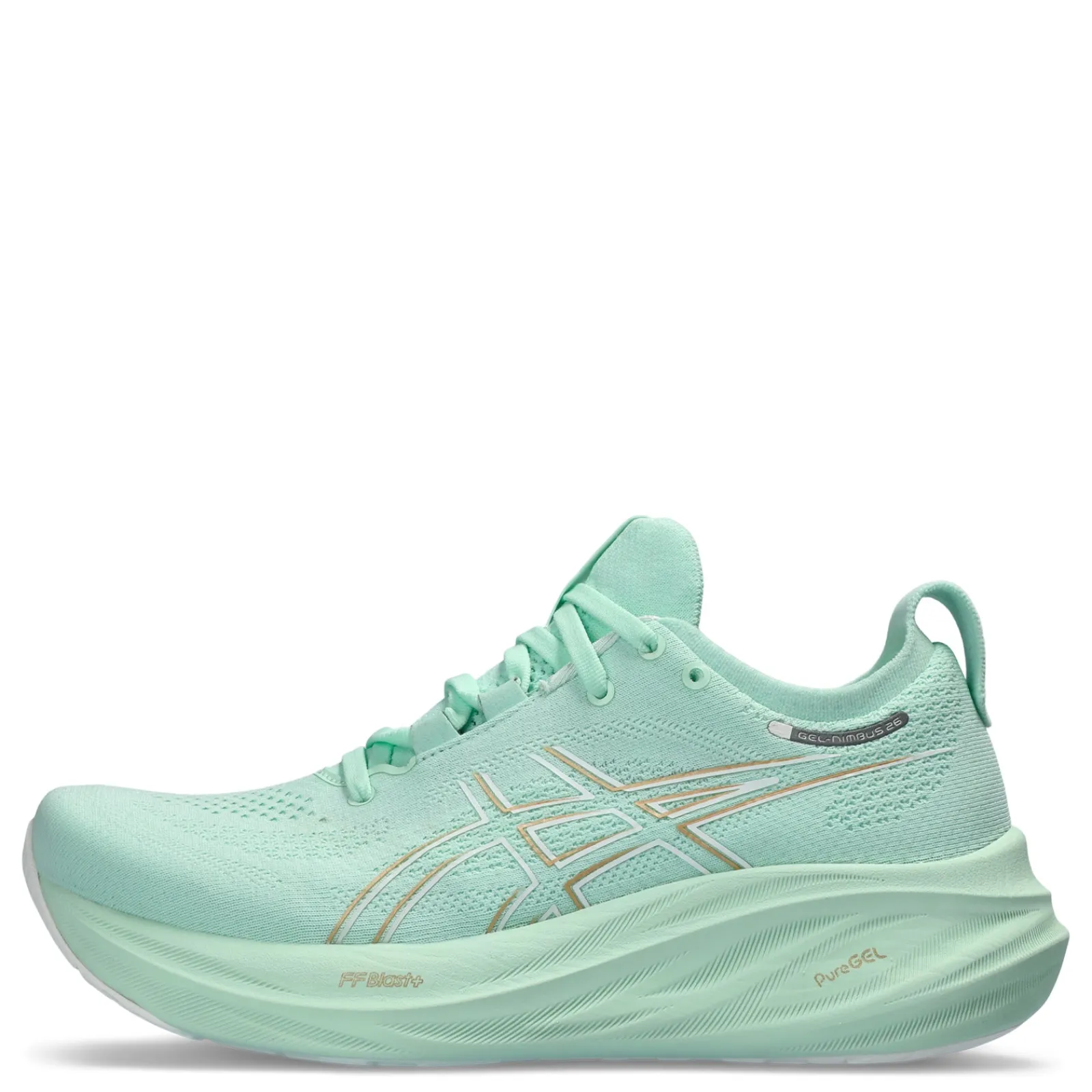 ASICS Sneakers & Athletic|Women's , GEL-Nimbus 26 Running Shoe Mint Tint/Pale Mint