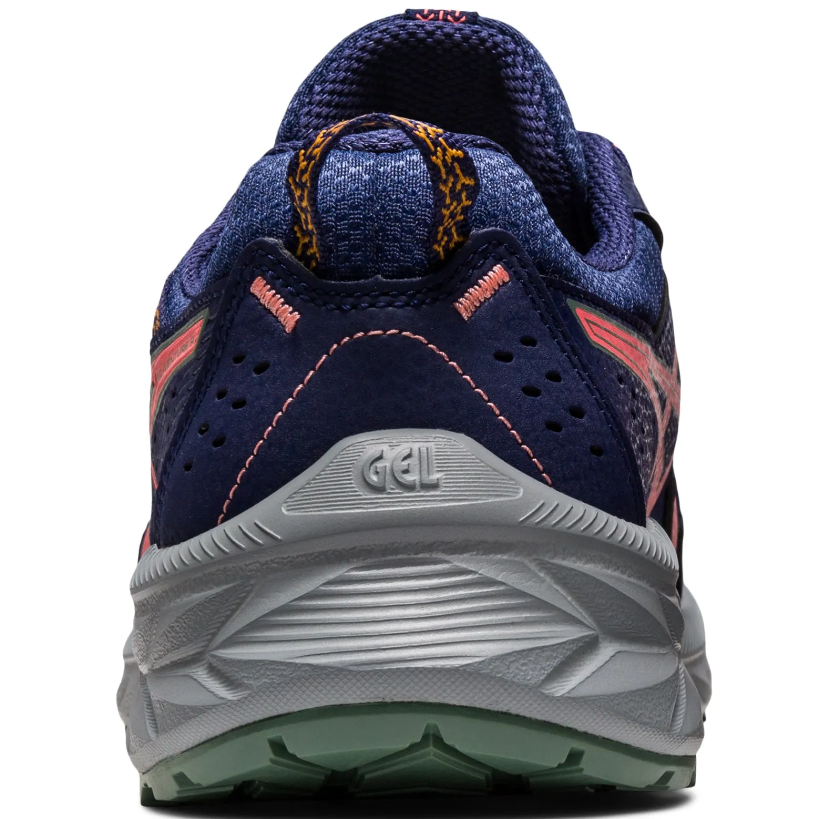 ASICS Sneakers & Athletic|Women's , GEL-Venture 9 Trail Running Shoe - Wide Width Indigo Blue/Papaya