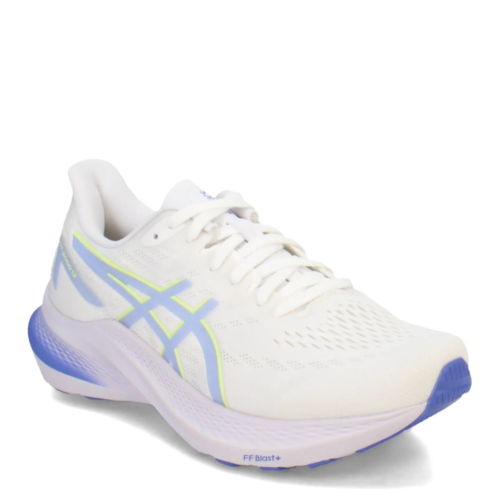 ASICS Sneakers & Athletic|Women's , GT-2000 12 Running Shoe - Wide Width White/Sapphire