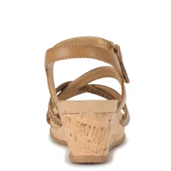 Baretraps Wedges|Women's , Farah Sandal Caramel