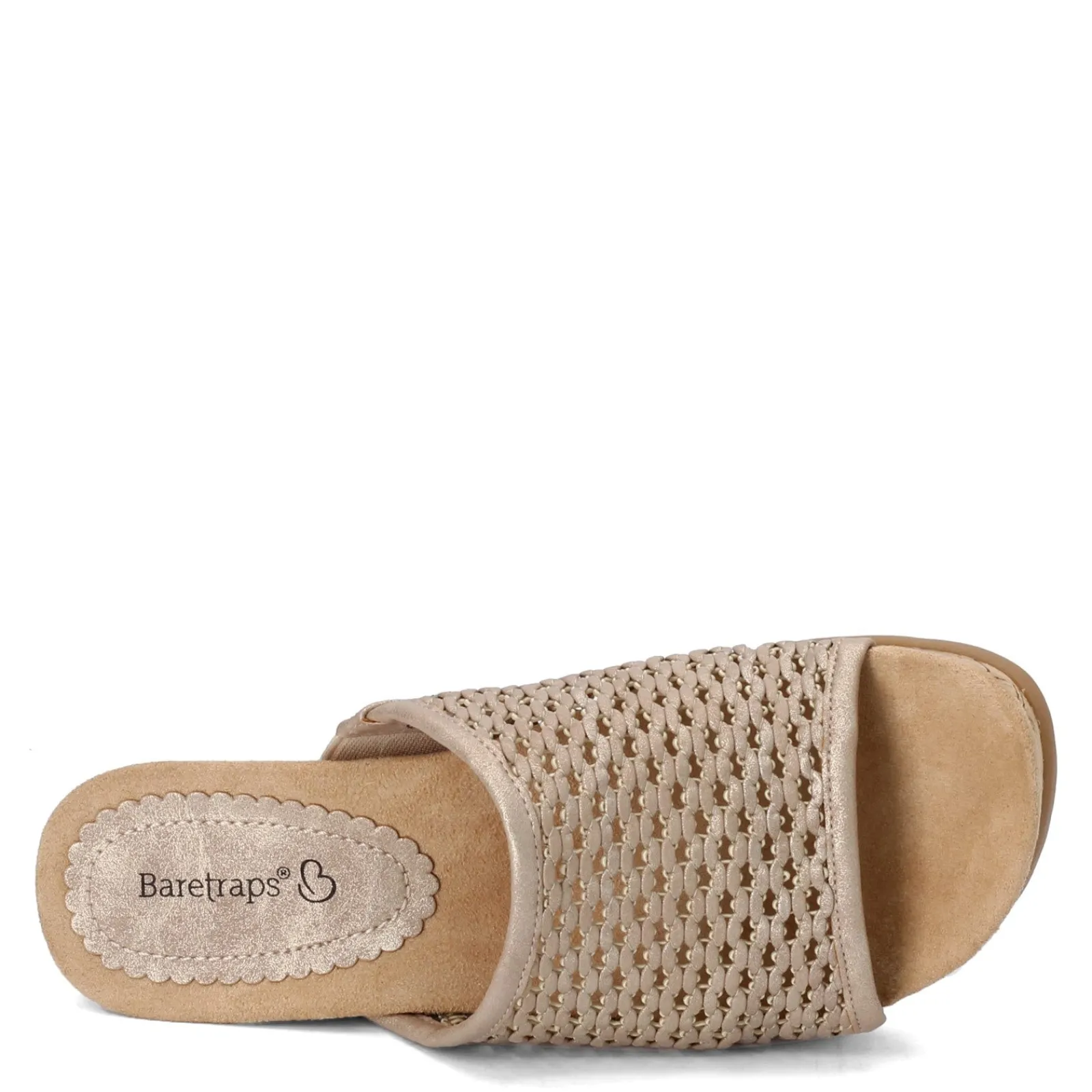 Baretraps Wedges|Women's , Flossey Sandal Gold