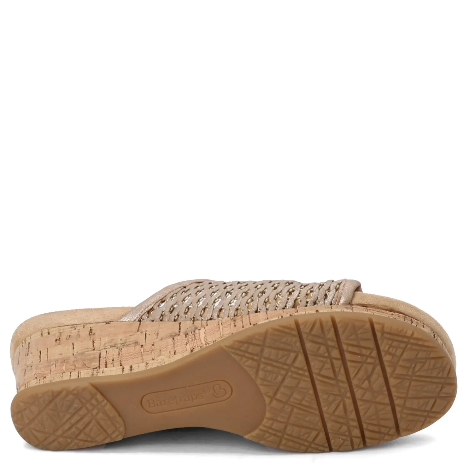 Baretraps Wedges|Women's , Flossey Sandal Gold