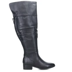 Baretraps Boots|Women's , Marcela Boot - Wide Calf Black