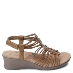 Baretraps Wedges|Women's , Taren Sandal Auburn