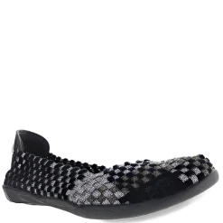 Bernie Mev Flats|Women's , Catwalk Slip-On Glam Mix