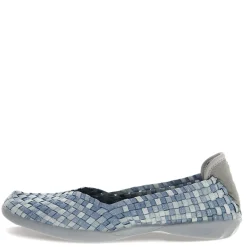 Bernie Mev Flats|Women's , Catwalk Slip-On Cloud Shimmer