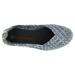 Bernie Mev Flats|Women's , Catwalk Slip-On Cloud Shimmer