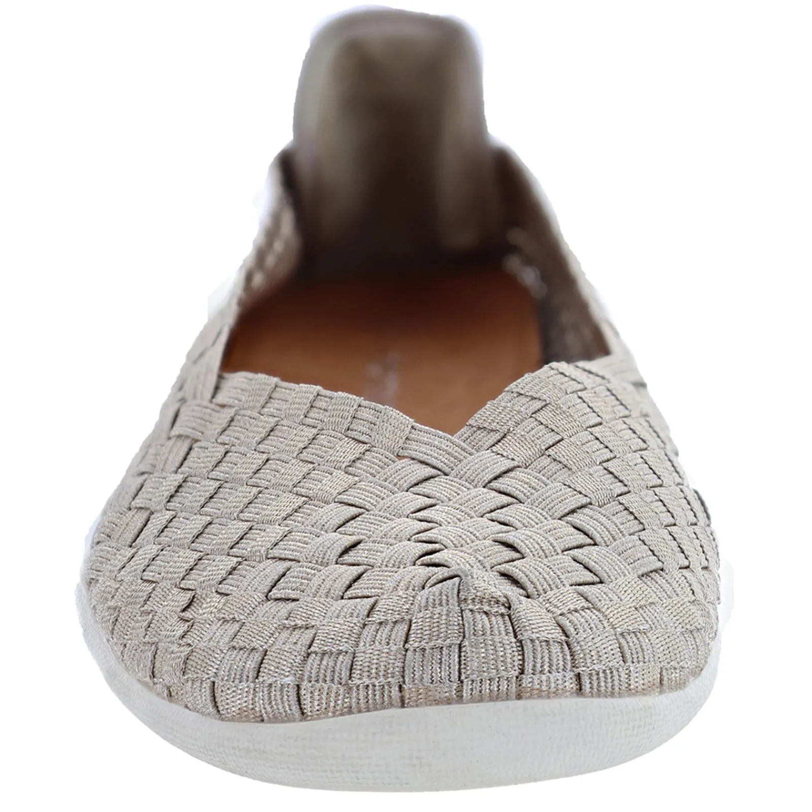 Bernie Mev Flats|Women's , Catwalk Slip-On Gold