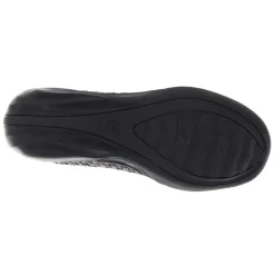 Bernie Mev Flats|Women's , Catwalk Slip-On Black Shimmer