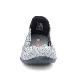 Bernie Mev Flats|Women's , Catwalk Slip-On Pewter