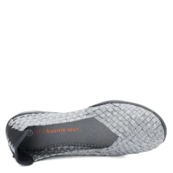 Bernie Mev Flats|Women's , Catwalk Slip-On Pewter