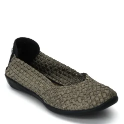 Bernie Mev Flats|Women's , Catwalk Slip-On Bronze