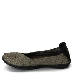 Bernie Mev Flats|Women's , Catwalk Slip-On Bronze