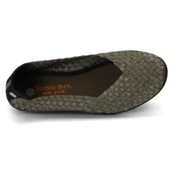 Bernie Mev Flats|Women's , Catwalk Slip-On Bronze