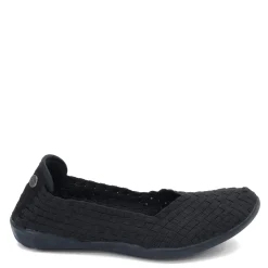 Bernie Mev Flats|Women's , Catwalk Slip-On Black