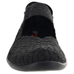 Bernie Mev Flats|Women's , Cuddly Slip-On Black