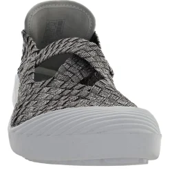 Bernie Mev Slip-On Shoes|Women's , Dune Mar Slip-On Smoke Shimmer