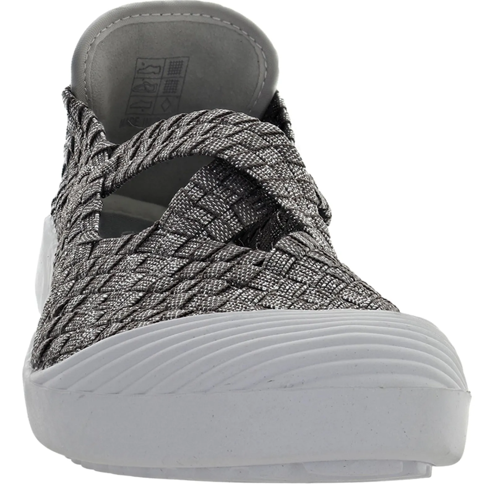 Bernie Mev Flats|Women's , Dune Mar Slip-On Smoke Shimmer