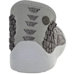 Bernie Mev Flats|Women's , Dune Mar Slip-On Smoke Shimmer