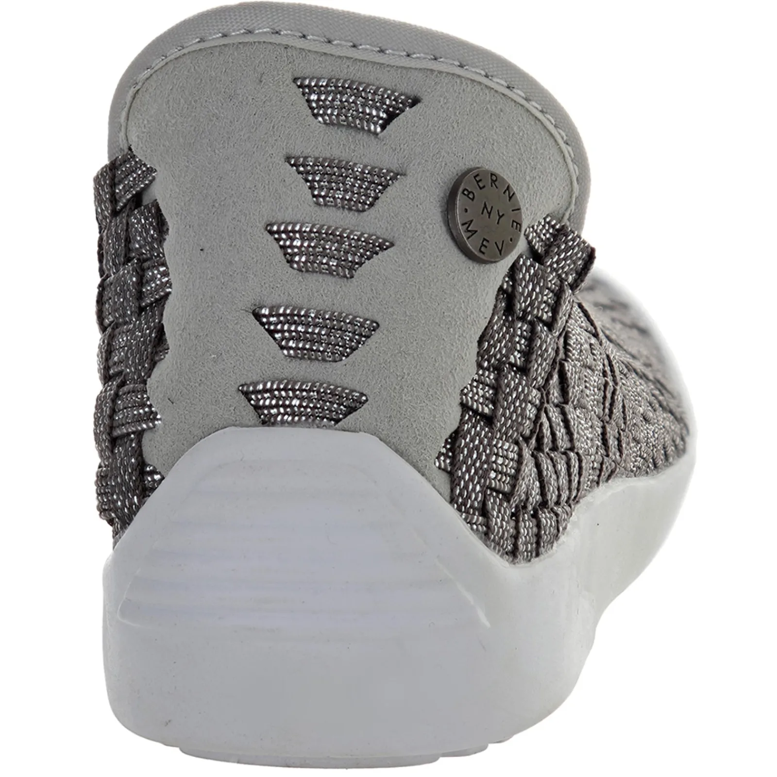 Bernie Mev Flats|Women's , Dune Mar Slip-On Smoke Shimmer