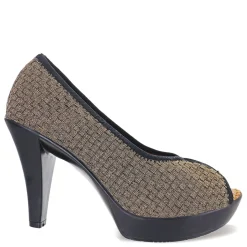 Bernie Mev Pumps & Heels|Women's , Fabulous Pump Bronze