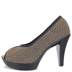 Bernie Mev Pumps & Heels|Women's , Fabulous Pump Bronze