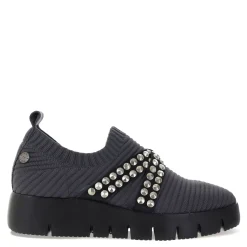 Bernie Mev Sneakers & Athletic|Women's , FX Galaxy Slip-On Dark Grey