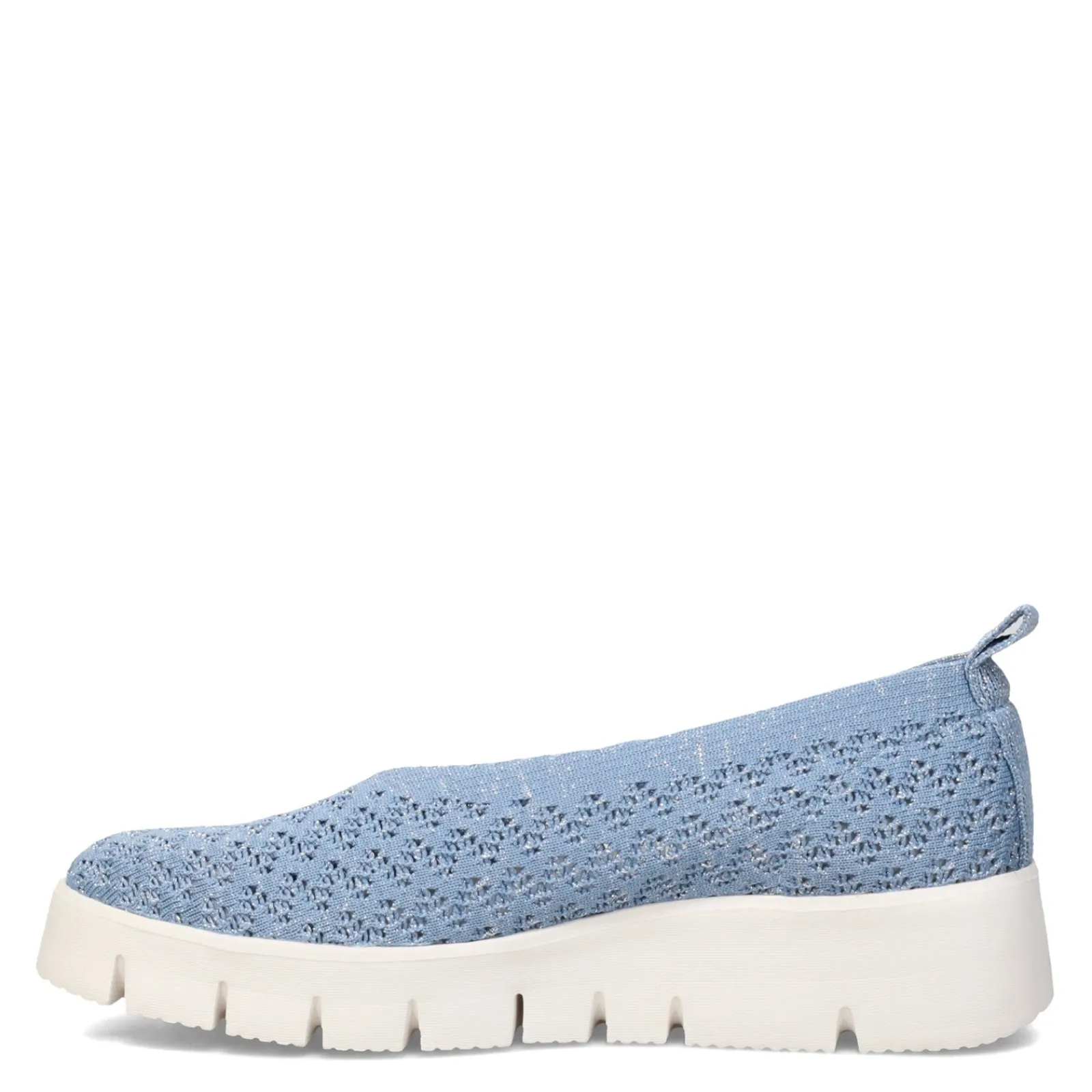 Bernie Mev Slip-On Shoes|Women's , FX Peony Slip-On Blue