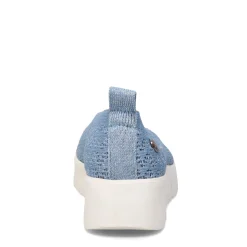 Bernie Mev Flats|Women's , FX Peony Slip-On Blue