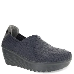 Bernie Mev Slip-On Shoes|Women's , Gem Slip-On Gray