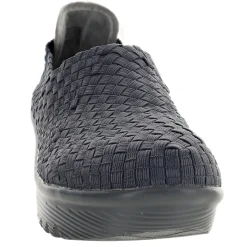 Bernie Mev Slip-On Shoes|Women's , Gem Slip-On Gray