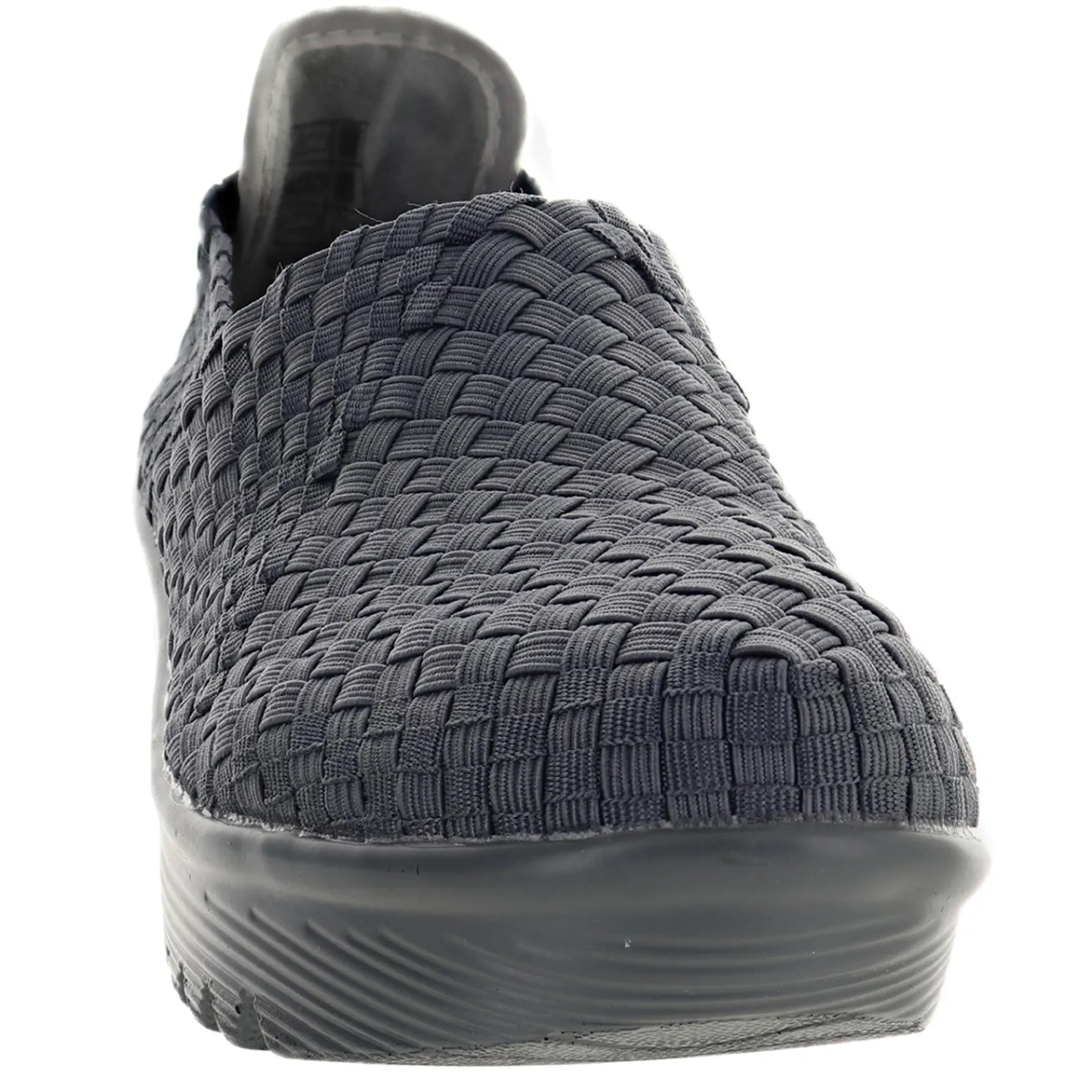 Bernie Mev Slip-On Shoes|Women's , Gem Slip-On Gray