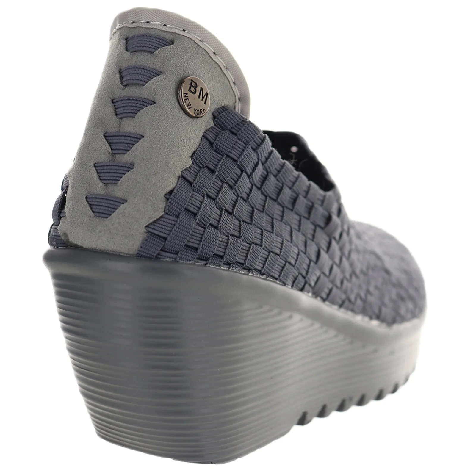 Bernie Mev Slip-On Shoes|Women's , Gem Slip-On Gray