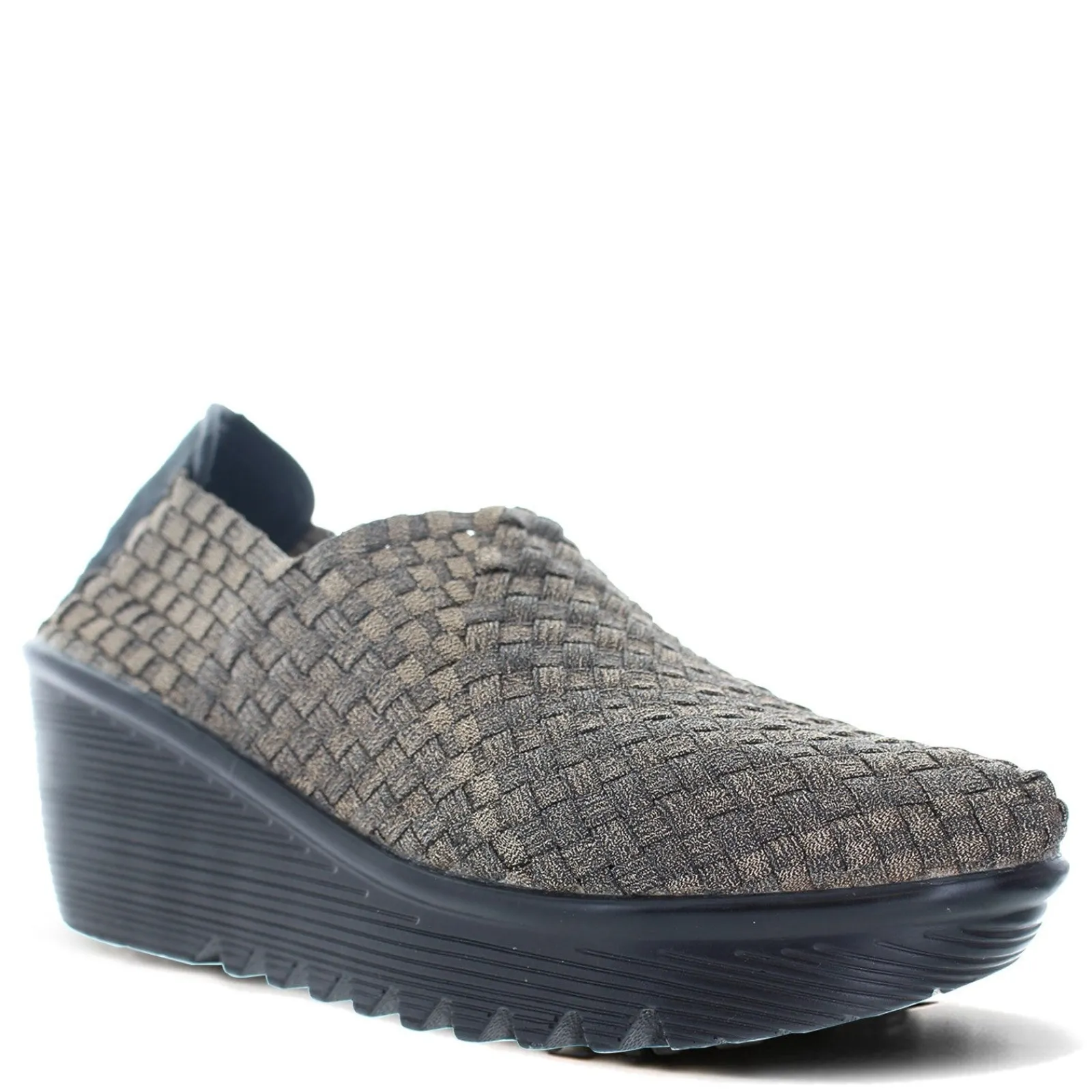 Bernie Mev Slip-On Shoes|Women's , Gem Slip-on Bronze