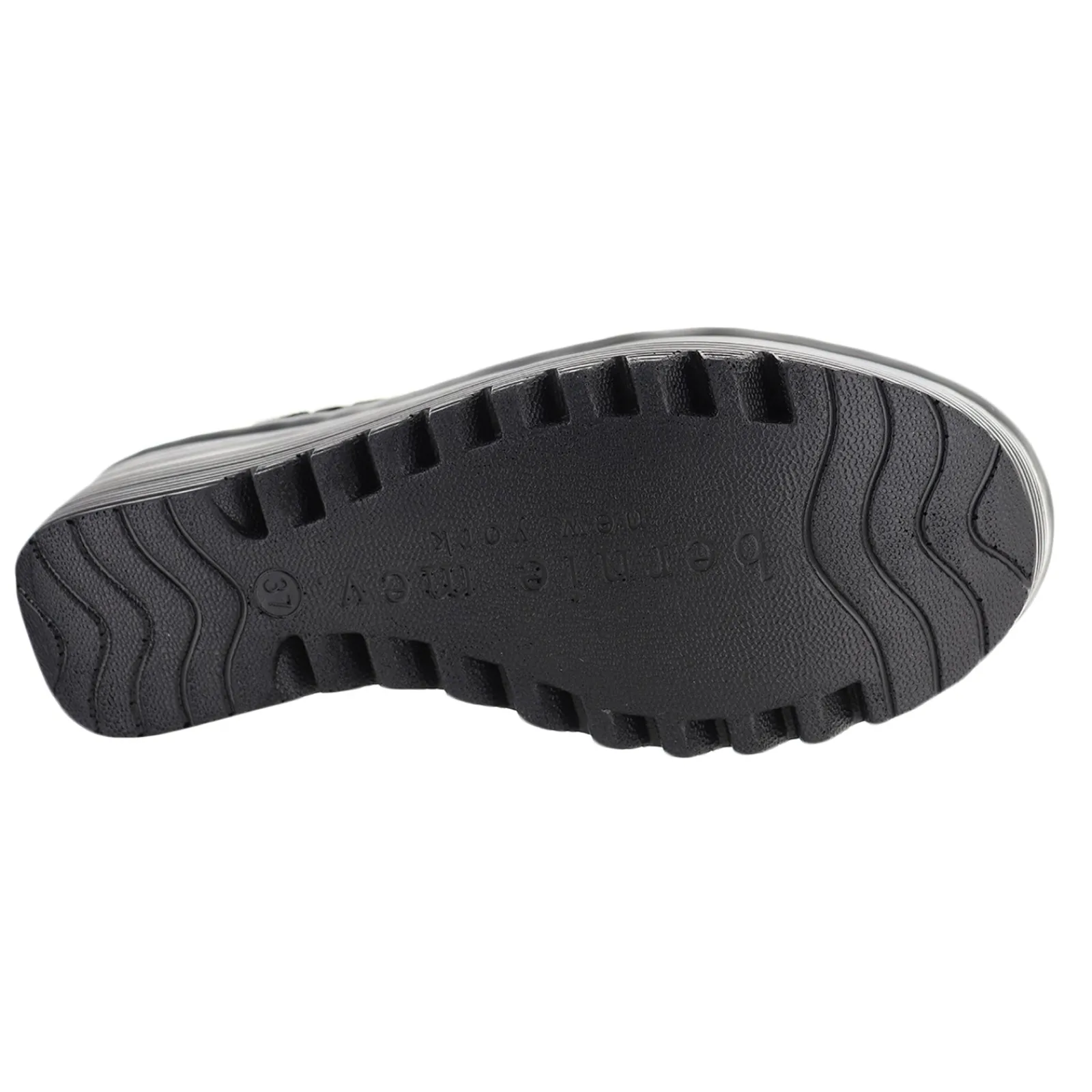 Bernie Mev Wedges|Women's , Gem Slip-On Grey Shimmer