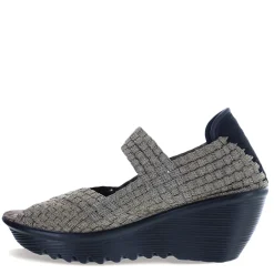 Bernie Mev Slip-On Shoes|Women's , Halle Sandal Bronze