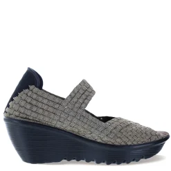 Bernie Mev Wedges|Women's , Halle Sandal Bronze